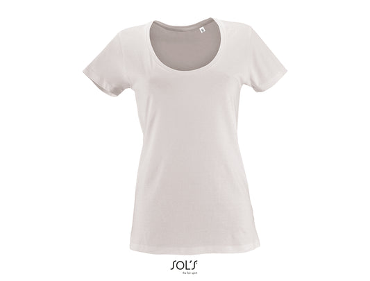METROPOLITAN - t-shirt femme décolleté