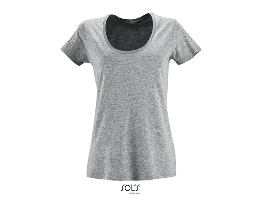 METROPOLITAN - t-shirt femme décolleté